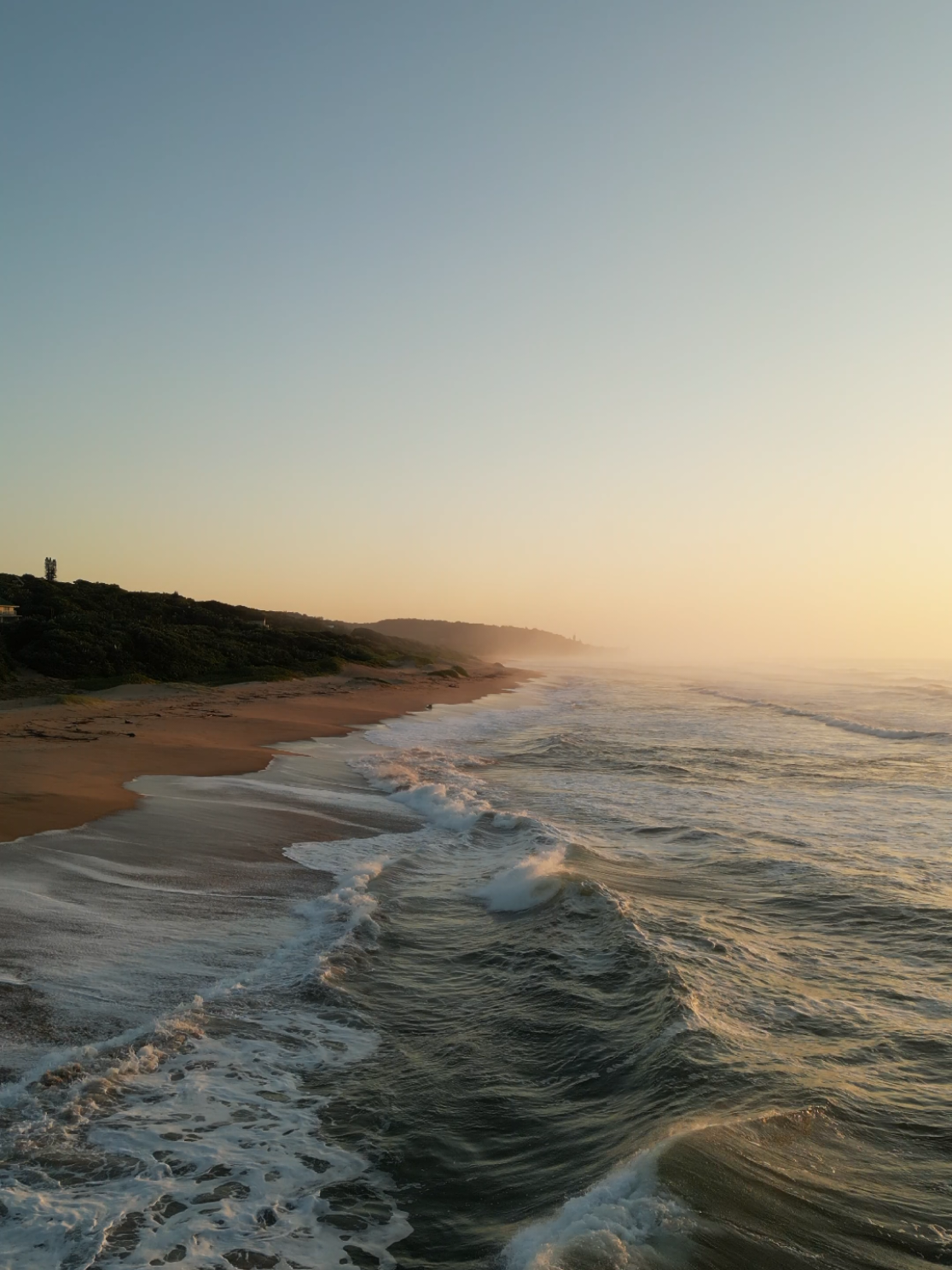 There must be something sacred in salt, it's in our tears and in the ocean - Khalil Gibran #dronevideo #GoldenHour #durban #CityByTheSea #SouthAfricaViews #DurbanYouShowoff #TravelTok #dji #sunrise #fypシ゚ #fyp 