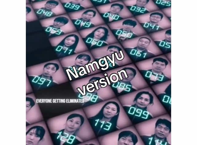 This was suggested to me in my last video! #squidgame #namgyu #fyp #viral #foryou #unflopme #xyzcba 