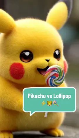 One lick = 10,000 volts🐯⚡️🍭 #pokemon #pikachu #fyp #foryoupage❤️❤️ #viralvideos 