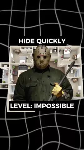 Part 2 | Quickly Hide From Jason! #hideandseek #hideaway #survive #game #jasonvoorhees 