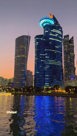 Doha Corniche view with peaceful vibes #doha #dohaqatar #dohaqatar🇶🇦 #dohatiktok #corniche #cornicheqatar #qatar #qatartiktok #arab #arabic #night #sunsetvibes #cityscape #landscape #faded #alanwalker #fyp #foryou #4u #peaceful #tourism #xyzbca #visitqatar #CapCut 