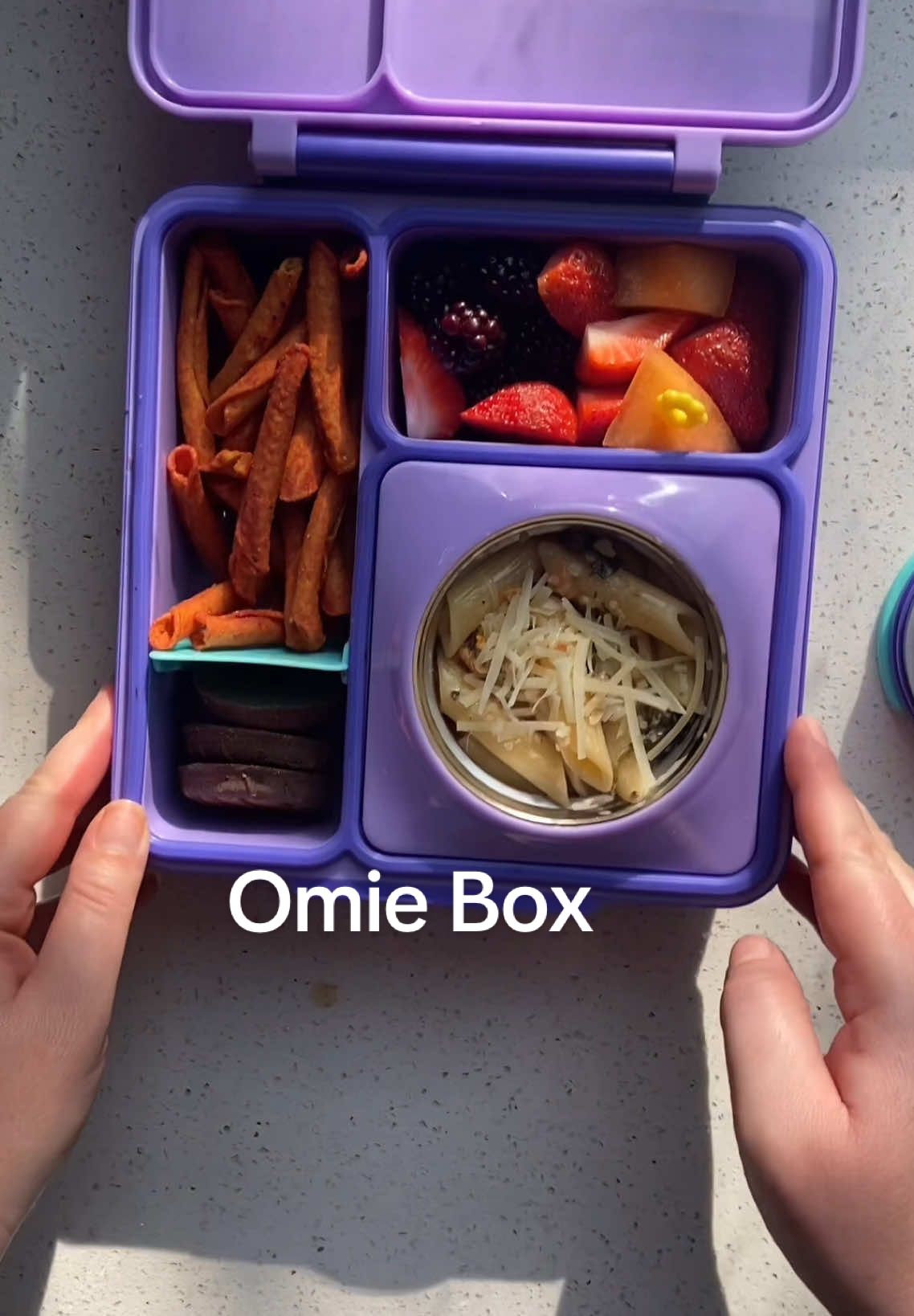 The Omie Box is on sale for back to school so don’t wait to grab these because the sale will be over before you know it and the color you want could be gone #omiebox #lunchbox #momtok #schoollunchbox 