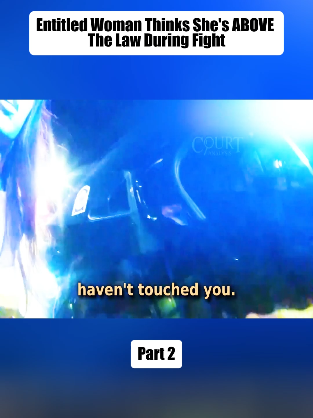 Entitled Woman Thinks She's ABOVE The Law During Fight Part 2 #cops #copsoftiktok #copsontiktok #bodycam #police #policeofficer #policeoftiktok #fyp