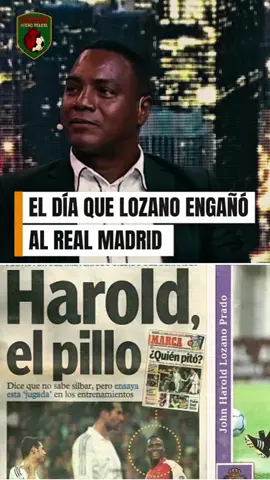 EL DÍA QUE HAROLD LOZANO ENGAÑÓ AL REAL MADRID 😂  REAL MADRID VS. VALLADOLID  . #lozano #haroldlozano #valladolid #realmadridfc #santiagobernabéu #pitido #silbato #futbolespañol #engaño #falta #futbol⚽️ #realmadridfans #anecdotas #humor 