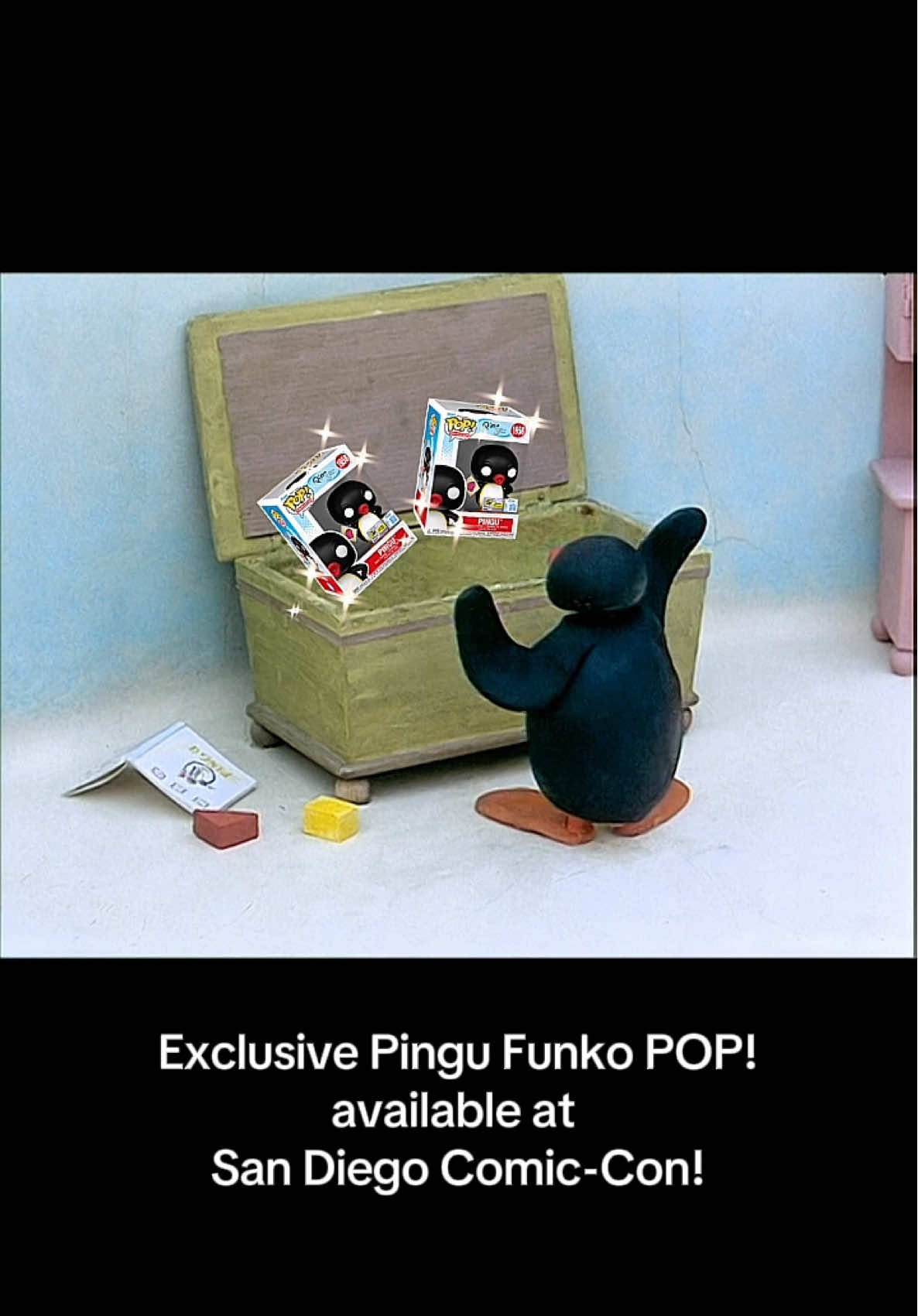 @OriginalFunko Who’s excited??? NOOT NOOOOT #pingu #nootnoot #comiccon #sandiegocomiccon #sdcc #FunkoPOP 