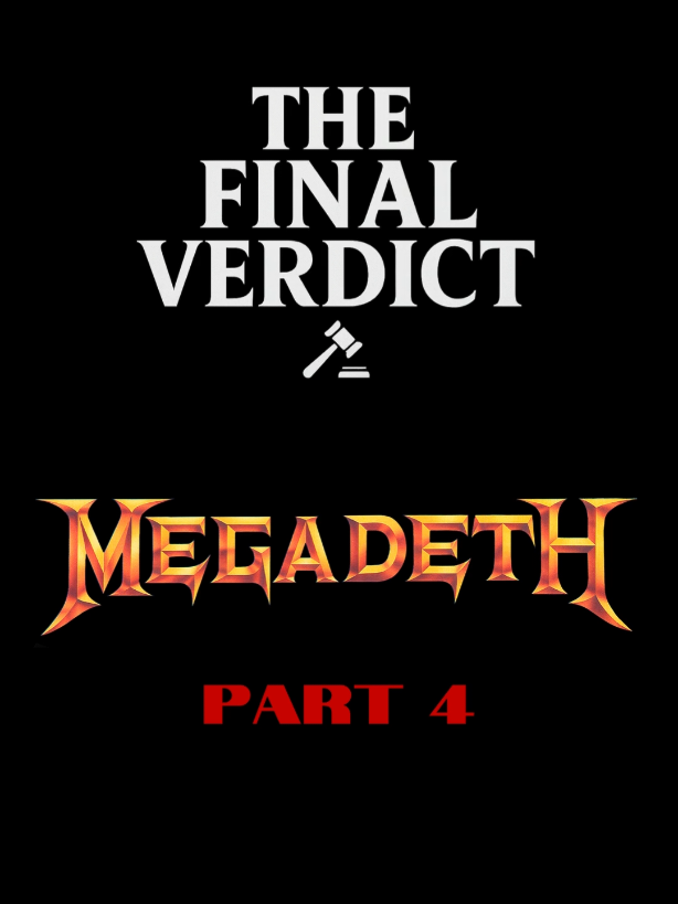 In the late '90s, Megadeth took risks. Some worked, some didn't. This is the band's most divisive era. Here's The Final Verdict. 👨‍⚖️ #megadeth #davemustaine #heavymetal #hardrock #thrashmetal #albumreview #TheFinalVerdict #music 