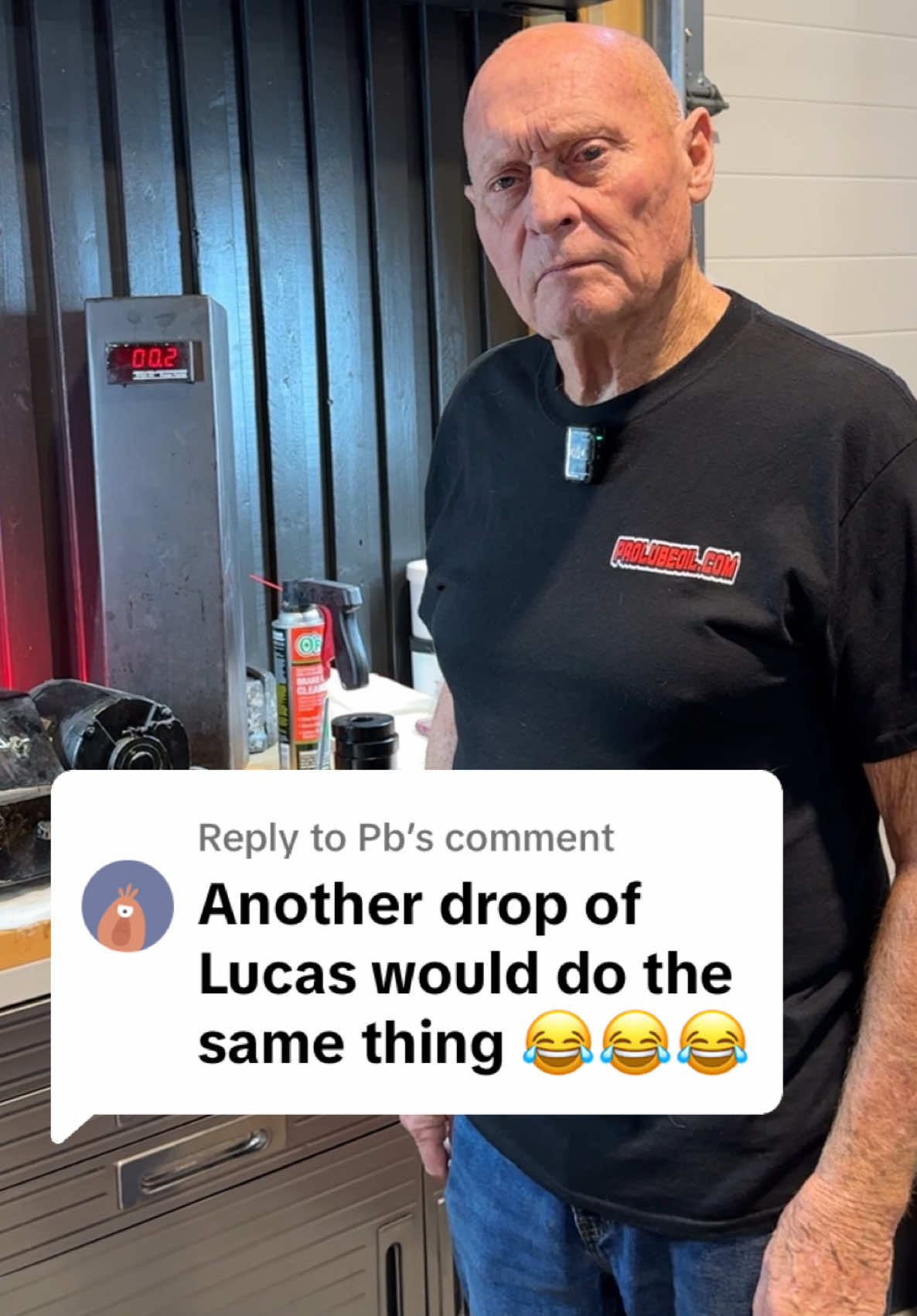 Replying to @Pb Let’s find out if applying MORE LUCAS reduces the friction! 🧐 #prolube #prolubeoil #paulfromprolube #oiladditive #lucasoil #lucas 