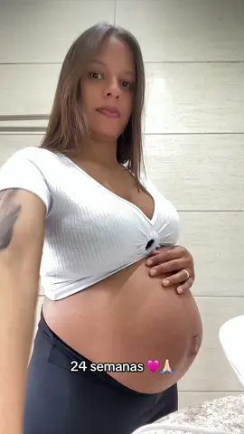 Atualização da barriga 🩷 #fyp #foryouu #gravidez #gestante  🍀🙏🏻