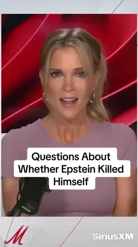 #MegynKelly on the legitimate questions remaining about whether Jeffrey Epstein really killed himself. #megynkellyshow