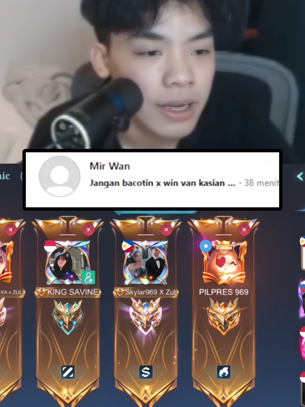 van sampe di dm fans xwin 🤣🤣 #mlbb #MLBBAllStar  #xwin #evosvan #anomali #clipervan #fyp