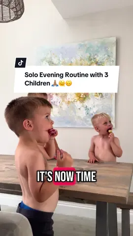 Always forget to film mini routine videos like this so let me know if you like them and want more! 👏🏼 #bedtimeroutine #twinsandtoddler #3under18months #3under4 #3boys #boymum #soloparenting 