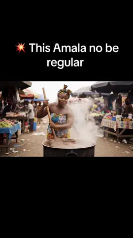 💥 This Amala no be regular 😭 #AmalaToDraw #StreetFoodMadness #YorubaSkits #NaijaMarketVibes #AIFunny #AmalaWehMad #FYP