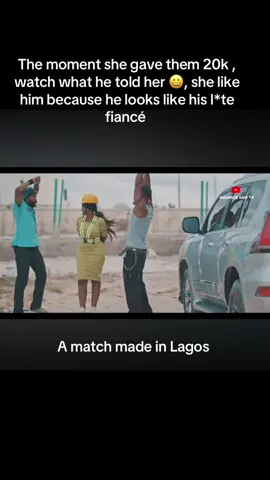 The moment she gave them 20k , watch what he told her 😀, she like him because he looks like his l*te fiancé #fypシ゚ #nollywoodmovies #treasurejthomas 