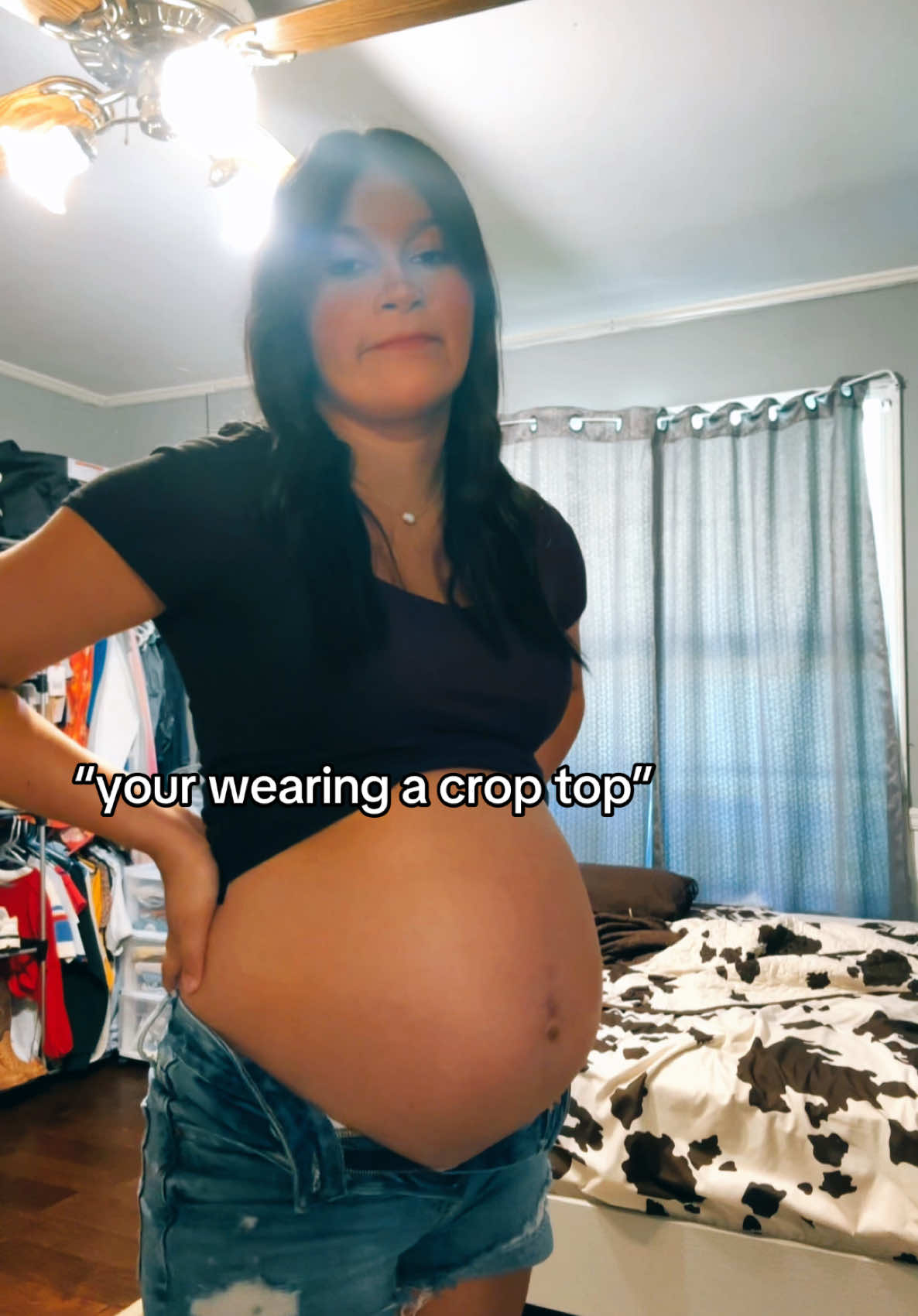 Its too hot 🙌#teenmom #fyp #pregnantlife #viral #real 