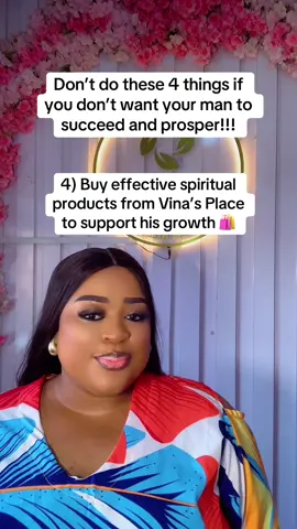 Don’t say you weren’t told. These tips are tested and trusted 🩷 That No. 4 option is also very important ✅ If he succeeds, you enjoy it with him. #prayers #spiritualtips  #supportivepartner #moneytips #vinasplacespiritualstore #goviral #fypageシ 