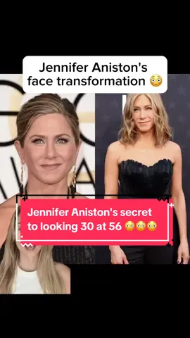 Jennifer Aniston's secret to looking 30 at 56 😳 #jenniferaniston #celebtok #celebrity #teartroughfiller #fillergonewrongermal #overfilled #over40 #antiaging #womenshealth 