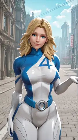 Invisible woman from Marvel rivals #invisiblewoman #marvelrivals #marvel #dance #trend #edit #fyp