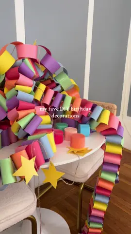 my fave DIY birthday decoration tutorial 🫶🏻🥳