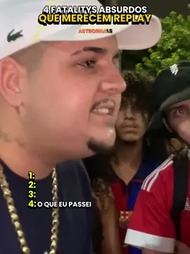 4 FATALITYS ABSURDOS QUE MERECEM REPLAY #batalhaderima 