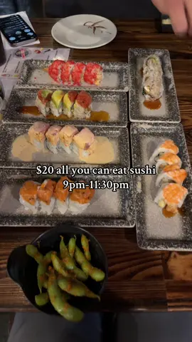 AYCE SUSHI FOR 50% OFF Umiya Sushi in Las Vegas #sushi #fyp #foryoupage #clawemall #lasvegas #vegas #placestogo #funthingstodo #allyoucaneat 