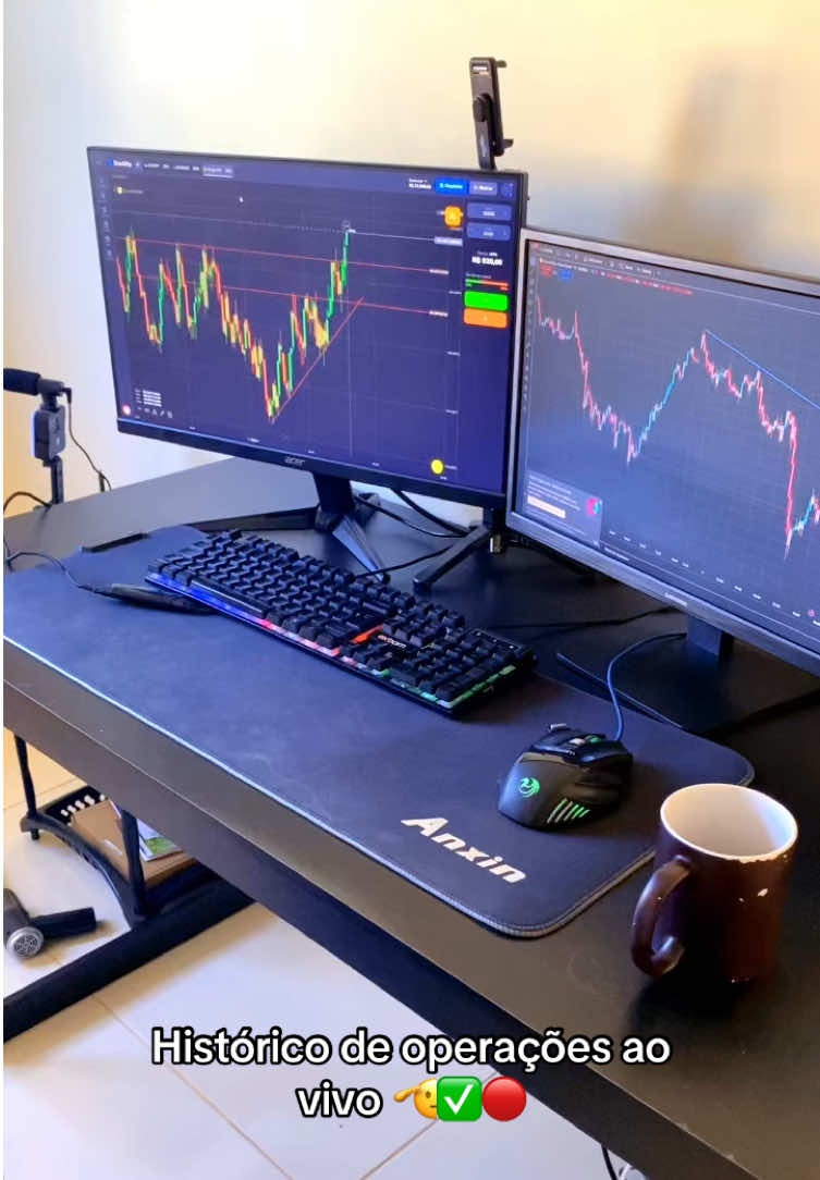Quem sabe faz AO VIVO 🫡👨🏻‍💻. . . #opcoesbinariasparainiciantes #opcoesbinarias #mercadofinanceiro #daytrade #ob 