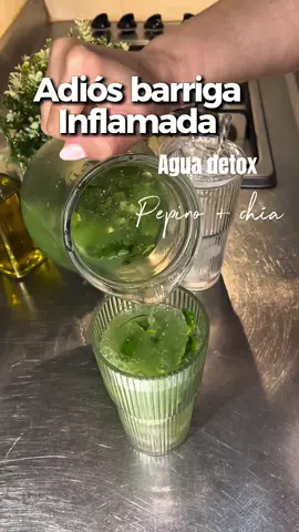 🌿 Jugo verde con pepino 🌿 ✨ Beneficios: – Hidratante gracias al alto contenido de agua del pepino. – Ayuda a desinflamar y a eliminar líquidos. – Aporta vitaminas A, C y K para la piel y el sistema inmune. – Rico en antioxidantes que combaten radicales libres. – Apoya la digestión y la limpieza del intestino.#habitos ##habitos #habitos #habitos #VidaSaludable 