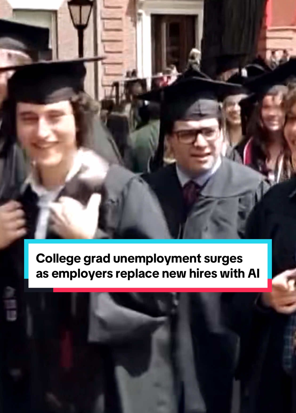 The unemployment rate for new college grads has recently surged.  As CBS News New York's Ali Bauman explains, some businesses are now replacing entry level jobs with artificial intelligence. #artificialintelligence #ai #college #collegegrad #nyc #newjersey #jobsearch #unemployed 
