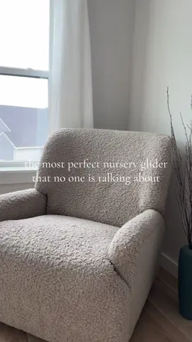 Ticked all the boxes for us! Soft. Comfy. Cozy. Extra wide. Reclines andddd glides. 🙌🏼 Linked in Nursery & Baby list on my ShopMy #nurserydecor #momtobe2025 #glider 