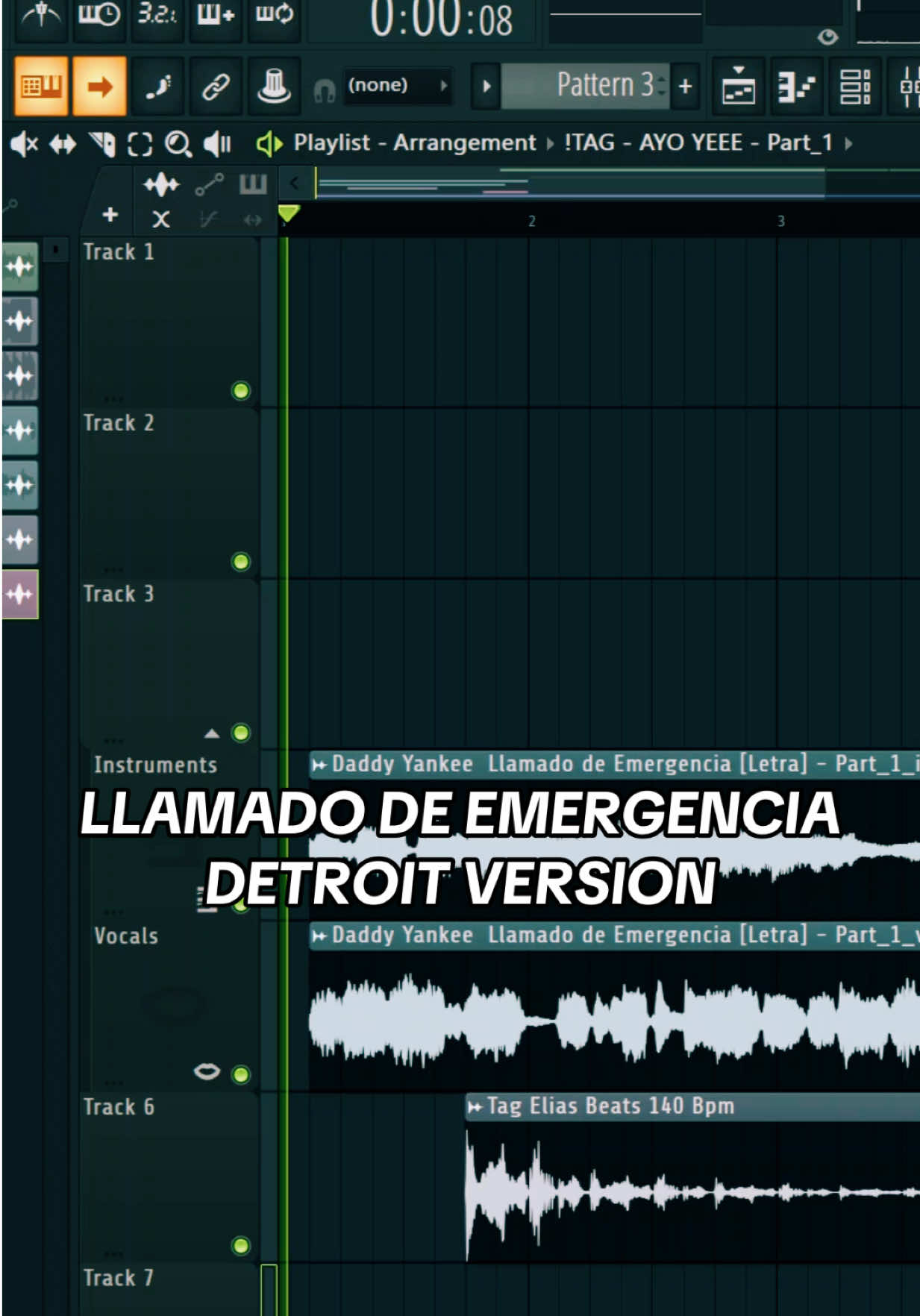 Abrázame y dime que amas #eliasbeats #detroit #producer #flstudio #llamadodeemergencia #daddyyankee #luarlal #hades66 #luar #hades 