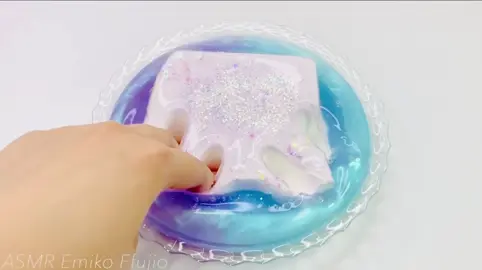 Since I had lost my old account that I hardly posted on, I decided to post on this one! ✨💫🪐 Credits: Emiko Ffujio on YouTube. 💟 #Slime #Asmr #asmr #slimeasmr #notalkingasmr  #galaxy #space #purple #blue #clayslimemixing  #asukalangley #eye