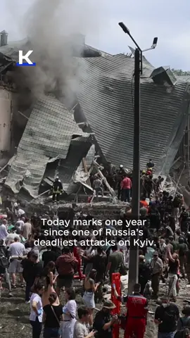 Today marks one year since one of Russia's deadliest attacks on Kyiv, that hit Okhmatdyt hospital on July 8, 2024. The attack against the medical facility killed two people, including a doctor, and wounded 32 others. In total, at least 33 people, including four children, were killed in Kyiv as a result of the July 8 attack. Over 600 patients and at least as many staff members were at the Okhmatdyt and the Ukrainian Center for Pediatric Cardiac Surgery, located near the hospital, at the moment of the attack. As of January 2025, a total of 1,971 medical facilities have been damaged and another 300 completely destroyed since Russia launched its full-scale invasion in February 2022, according to Ukraine's Health Ministry. Russia has regularly targeted medical facilities and hospitals with drone and missile strikes across the country, as well as first responders through 