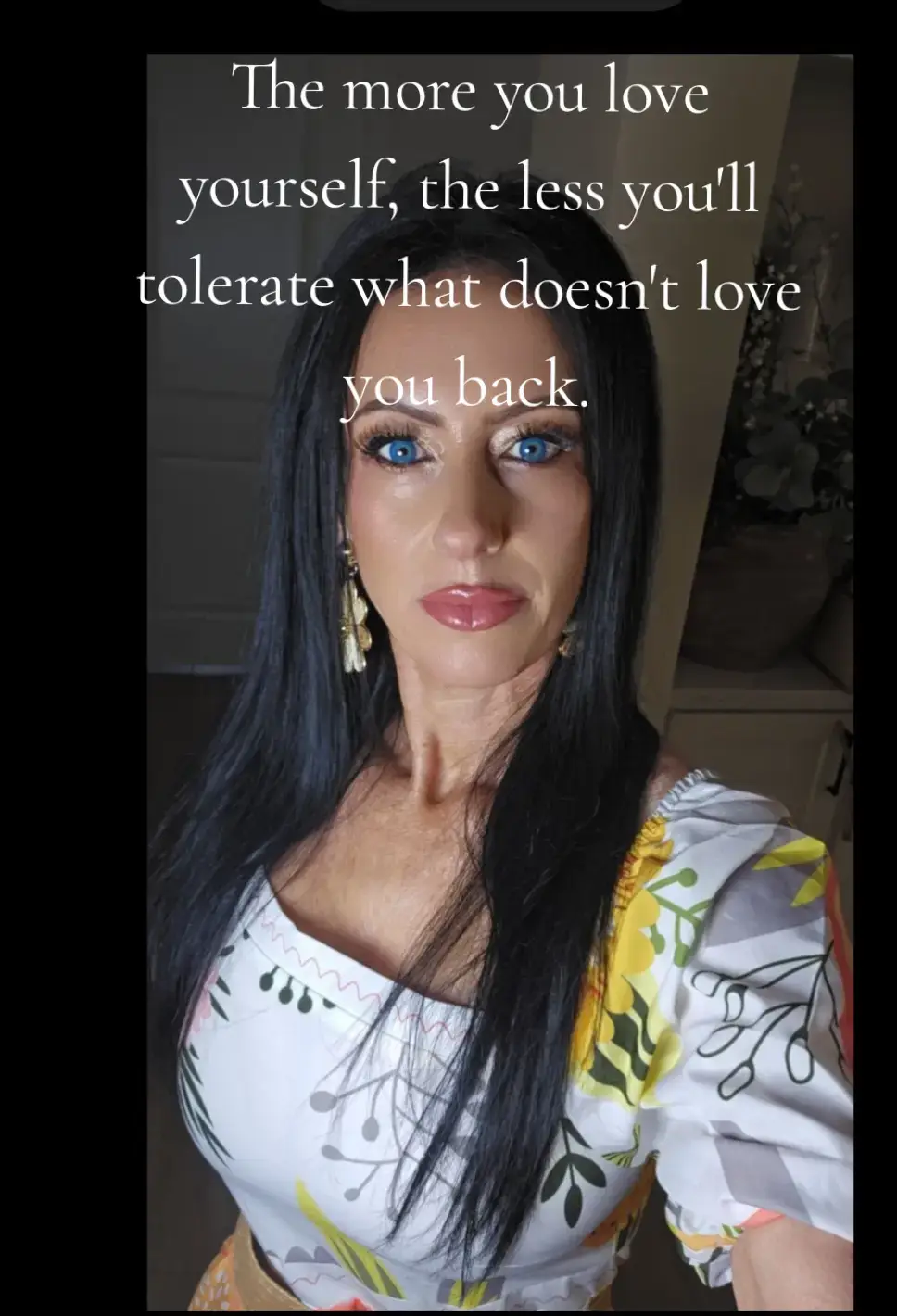 The more you love yourself, the less you'll tolerate what doesn't love you back. Self-love isn't just about kindness. it's about boundaries. Boundaries are a must. When you truly value your own worth,  and your own peace. You naturally begin to release anything and anyone that doesn't reflect that value. Detachment isn't coldness it's clarity.