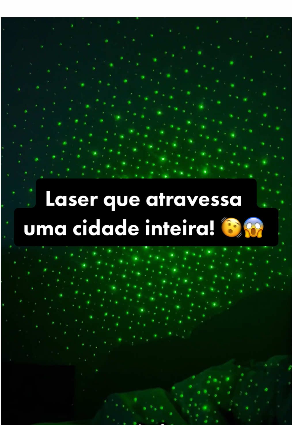 Me falem nos comentários o que vocês fariam com esse laser? #laser #brinquedos #100km #viralizou #foryouu