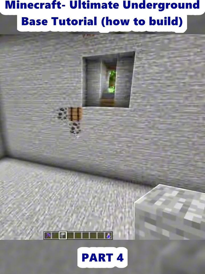 Minecraft- Ultimate Underground Base Tutorial (how to build) (4)