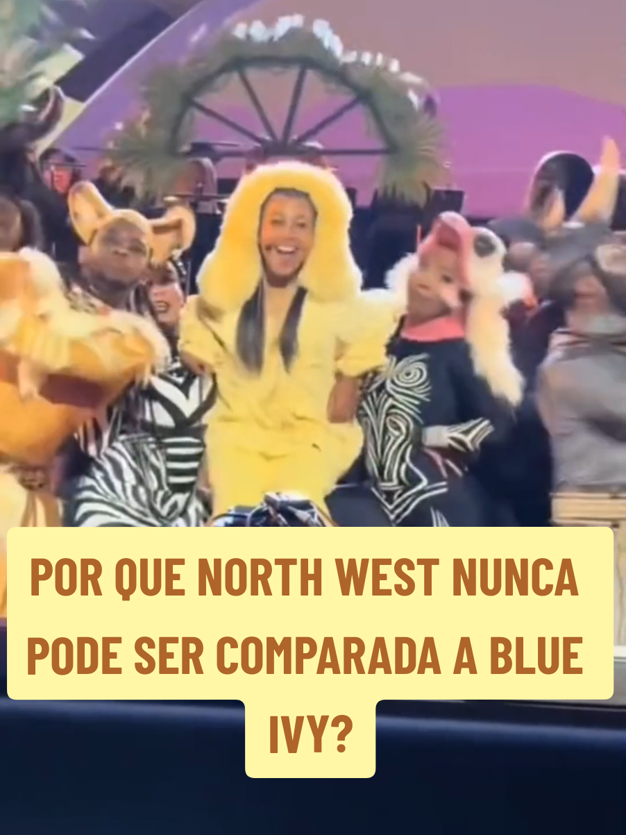 Por que North West nunca pode ser comparada a Blue Ivy?  #northwest #blueivy #beyonce #celebridades 