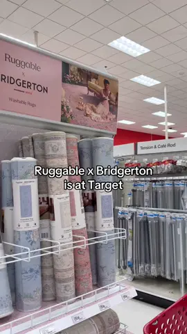 The new Ruggable x @bridgertononnetflix rugs just dropped at select @Target stores and they’re a must-see! Stylish, machine-washable, and designed with a nonslip base that stays put. Exclusively available in select Target stores!   #ruggablexbridgerton #ruggablexpartner #ruggablextarget @ruggable @bridgertononnetflix @shondaland 