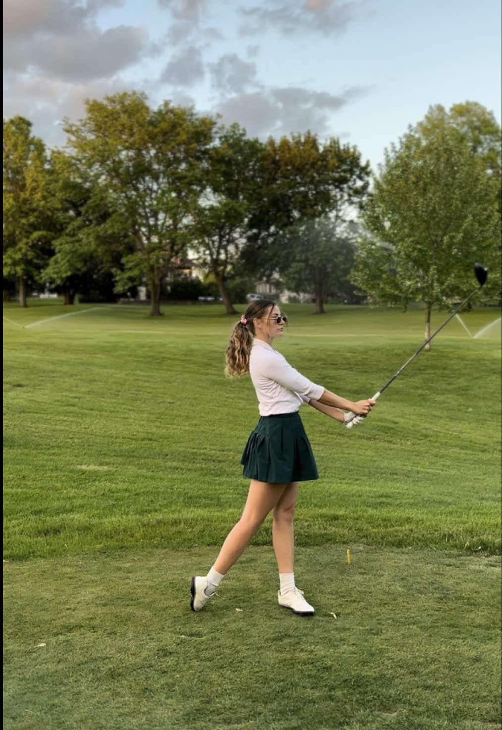Feeling competitive #golf #golfgirl #longdrive 