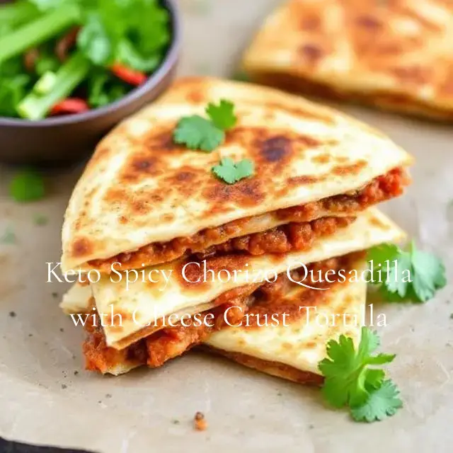 🧀 Ingredients: 1½ cups shredded mozzarella or pepper jack (for the shell) ⅓ cup cooked chorizo (Mexican-style, spicy or mild) 2 tbsp cream cheese 1 tbsp sour cream 1 tbsp diced green chilies (canned or fresh) 1 tbsp chopped red onion Pinch of cumin and smoked paprika Optional: lime zest or a few drops of hot sauce for an extra kick --- 🔥 Instructions: 1. In a bowl, mix: Cooked chorizo Cream cheese, sour cream Chilies, onions, spices 2. Heat a nonstick skillet over medium. Sprinkle ¾ cup of shredded cheese in a circle to form a tortilla. Let it melt and crisp (2–3 min). 3. Spoon the chorizo mixture on one half, sprinkle a little extra cheese, and fold it over like a quesadilla. 4. Cook 1–2 more minutes. Let cool slightly before slicing. --- 🍽️ Variations: Want seafood? Sub crab meat or shrimp for chorizo. Prefer leaner? Use buffalo ground turkey or smoked salmon for a brunch version. --- 🧂 Net Carbs: 3–5g net carbs depending on fillings. #KetoQuesadilla #LowCarbLife #KetoRecipes #ChorizoLovers #CheeseCrust #KetogenicLiving #KetoDinnerIdeas #GlutenFreeEats #LowCarbMeals #SpicyKeto #KetoForTheCulture #FacelessCooking #BoujieKeto #DirtyKeto #EasyKetoMeals #HealthyFats #FatFueled #FoodieReels #QuickKeto #KetoFoodie #LowCarbHighFat #MeatLoversKeto #KetoComfortFood #CheesyAndKeto #KetosisMode 