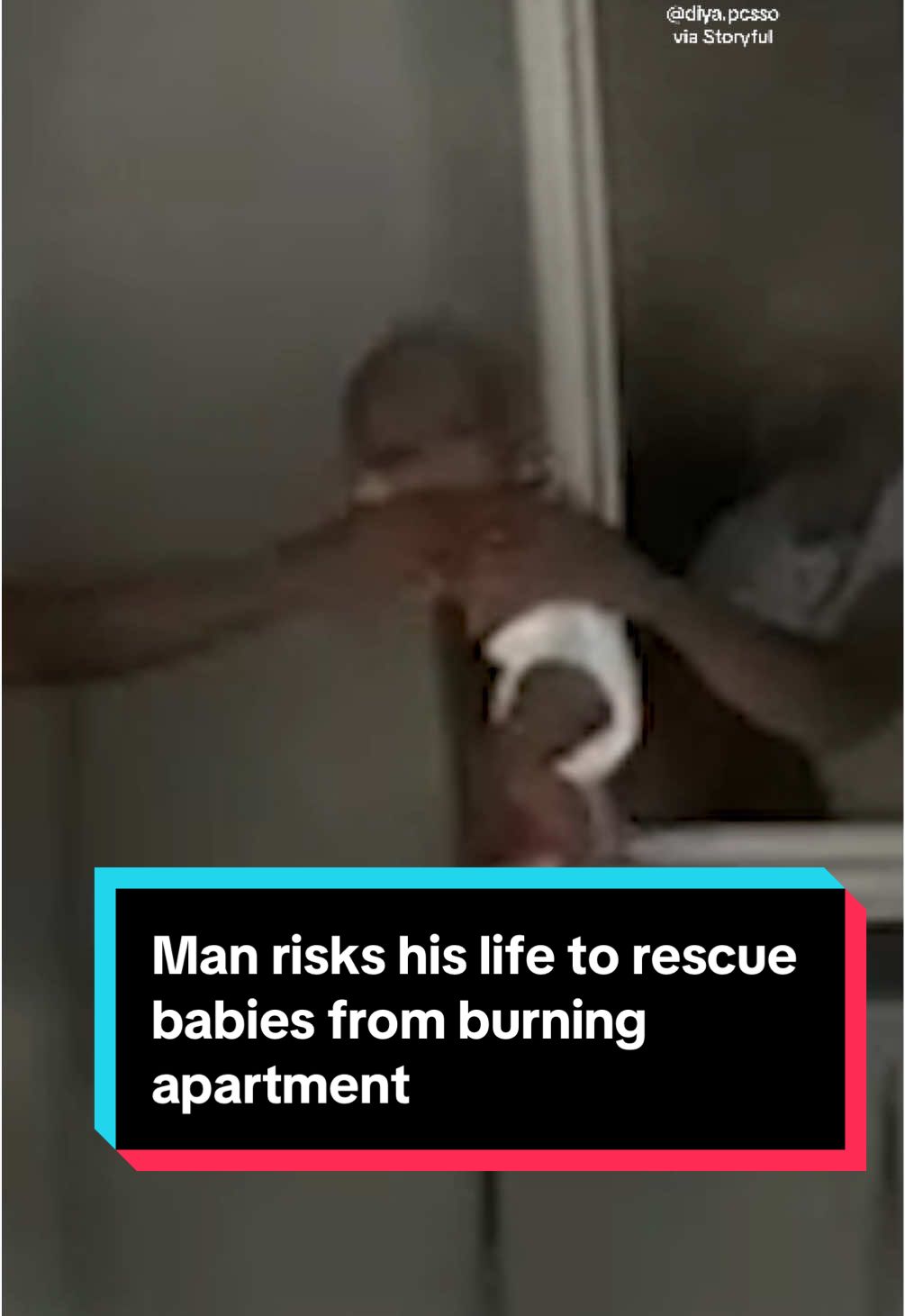 A man risked his life to save six people, including two babies, from the sixth floor of a burning apartment building in Paris, France, on Friday, July 4. Fousseynou Cissé stood on a narrow ledge outside a smoke-filled window, urging those trapped inside to pass their children to him. He first helped two infants reach a nearby window before assisting others to safety. The 39-year-old received a phone call from French President Emmanuel Macron praising his actions and was expected to be formally honored by the city. “I didn’t ask myself the question. There were lives at stake, I didn’t calculate,” he told a French news outlet. #news #france #paris #baby #fire #rescue #children 
