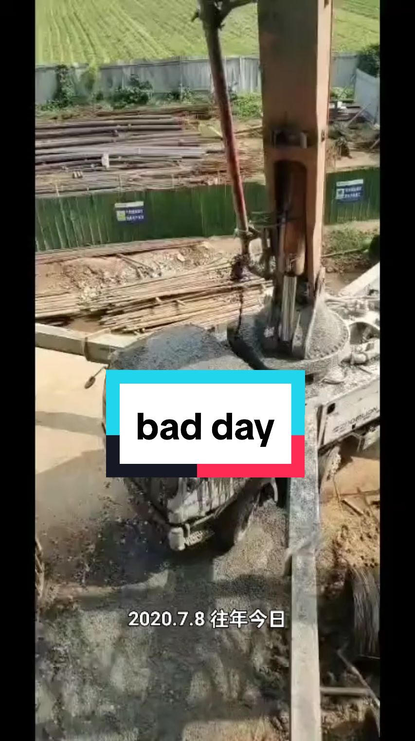 Bad day!#sanyconcretepump #zoomlionconcretepump #constructionequipment #concretepumping 