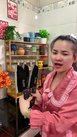Combo 4 cây dao thép không rỉ #ngoctuyen #review #xuhuong #xuhuongtiktok #daothep #daotheptrangkhonggi 