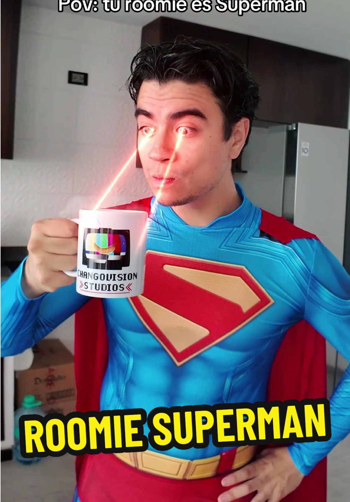 Ningún hermano fue congelado en este video 👀 #superman #dccomics #edit #humor #comedia #fyp #parati  