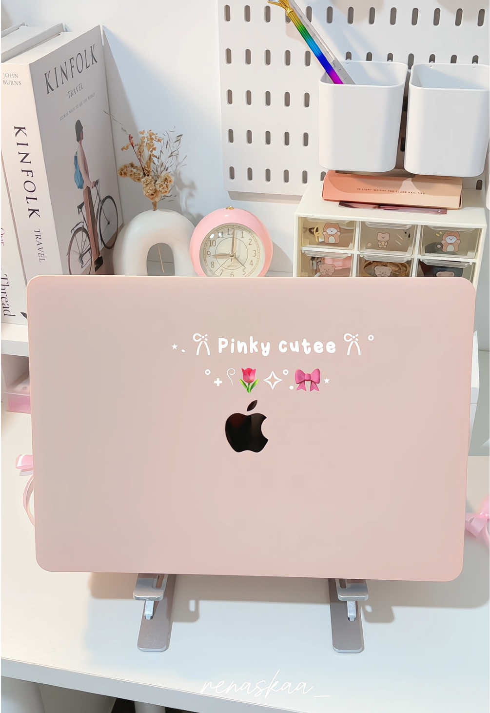 So cutee🎀#casemacbook #casing #macbook #elektronik 