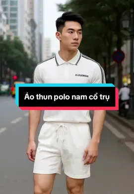 Áo thun polo cổ trụ viền vai #trend #xuhướng #viral #thoitrang #xuhuongtiktok #model #thoitrangnam #aothun #aopolo  @PhuongLinhshop 