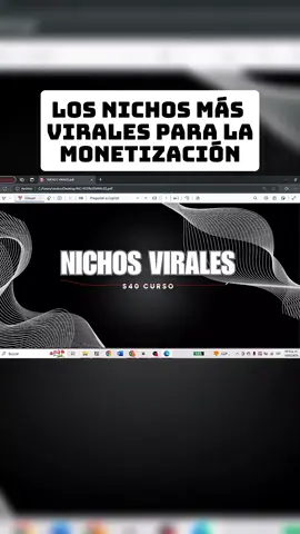 Los nichos más virales| Curso S40 Si quieres adquirir el curso completo a un precio bajo y accesible mándame mensaje. #monetizarfacebook #aprendeamonetizar #fyp #cursos #monetizaredes #monetizayoutube #monetizacion #parati #generaingresos 