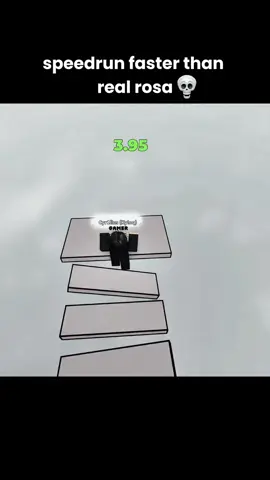 speedrun faster than real rosa… #roblox #robloxtiktok #robloxanime #robloxfyp #fyp #speedrun #obby 