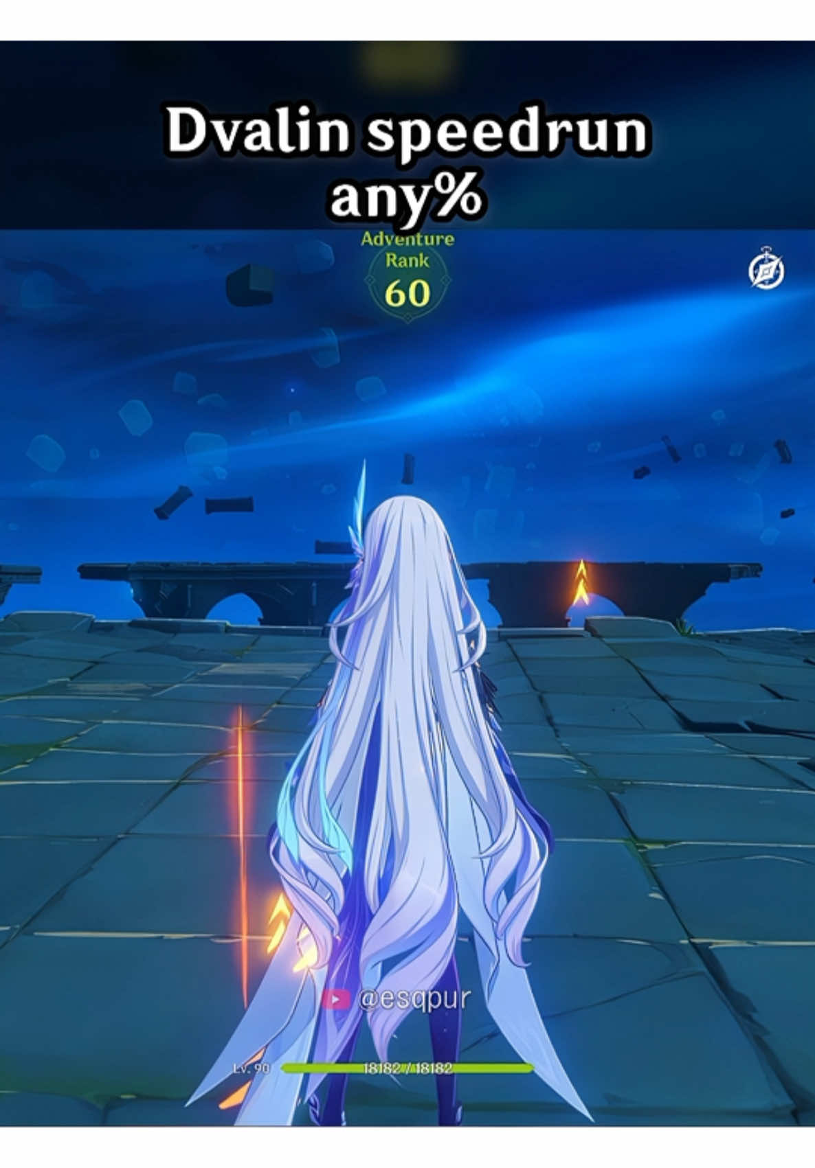 DVALIN SPEEDRUN ANY% #GenshinImpact #hoyocreators #genshinedit #genshinclip #FightLikeSkirk #GenshinSkirkGuide #Skirk