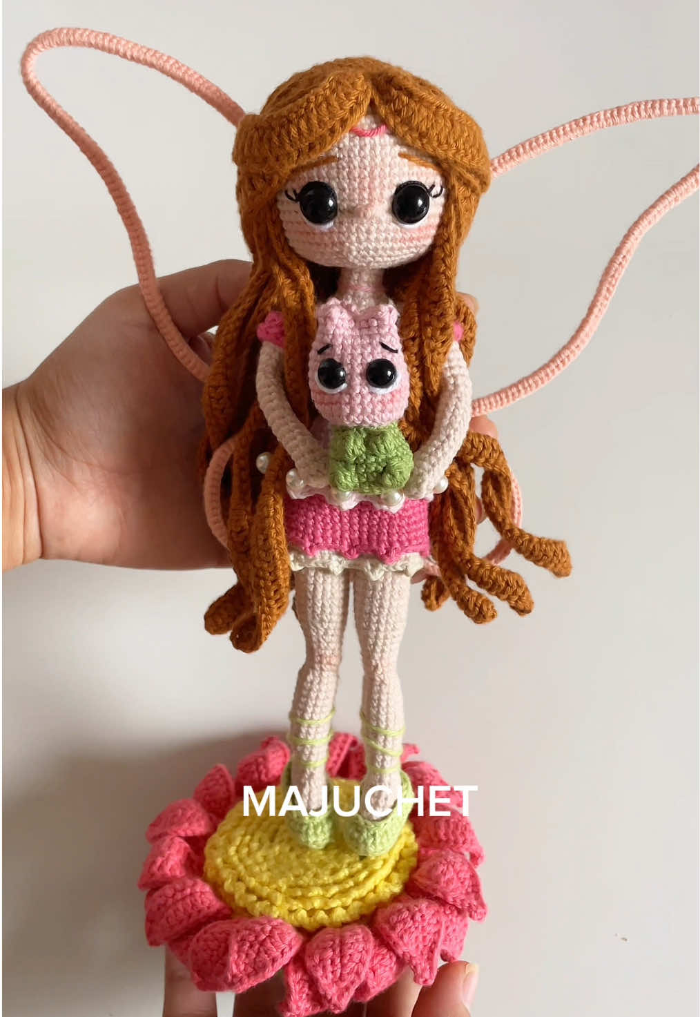 Aura🧚🏻‍♀️  #hada #amigurumi #crochet #magia #fyp 