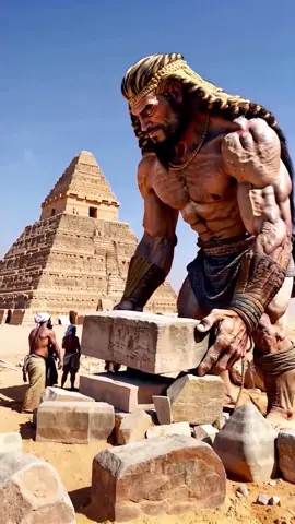How the pyramids were made #alien #ai #giants #pyramids #desert #fyp #cadamitologia 
