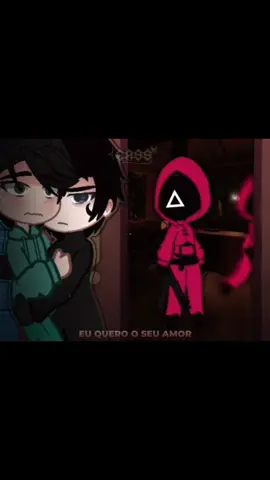 eu fingindo que n obtive um trauma cinematográfico cm a 3° temporada e postando vídeo deles juntos dnv, tchau. 🕴🏻|| #gacha #round6 #gachaclub #456 #frontman #squidgame #bl #456x001squidgame  #457 